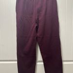PINK - Victoria's Secret  Burgundy Sweatpants  Photo 3