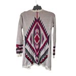 Billabong Designers Closet Cardigan Open Southwest Aztec Sweater Bohemian Large Photo 1