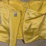 SheIn Yellow Corset Going Out Top Photo 2