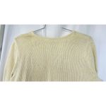 L.L. Bean Butter Yellow Chunky Knit Pullover Top Women’s Size 3X Thick Grandma Photo 3