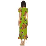 💕RHODE💕 Lulani Midi Dress ~ Green Lanai Floral Print 8 NWT Photo 3