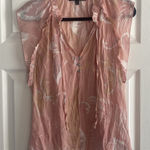 Harvé Benard Harve Benard Womens XL Pink Sleeveless Top Feminine Etherial Cottagecore Photo 0