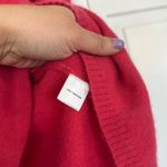 Saks 5th Avenue 100% cashmere pink neck sweater xs Photo 4