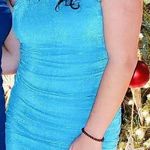 Windsor Blue Mini Dress/Homecoming Or Winter Formal Photo 0