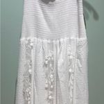 Anthropologie NWT Maeve Sleeveless Embellished Smocked Midi Dress Photo 1