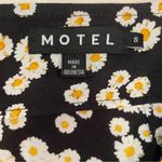 Motel Rocks Sheny Mini Festival Girlhoodcore Floral Black Skirt Photo 7