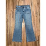 No Boundaries  High Rise Flare Jeans Women's 11 Double Button Front Photo 4