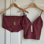 SKIMS NWT  Fits Everybody Picot Cami & Short Set MEDIUM Photo 0