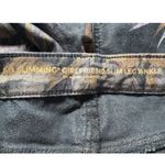 Chico's  SO SLIMMING Girlfriend Ankle Pants Black Floral Print Women's Size 12R Photo 2