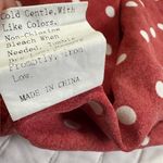 SheIn   Coquette Polka Dot front Tie  Shirt Size  Medium Photo 8