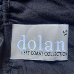 Anthropologie Dolan Half Moon Blouse Black White Top Long Sleeve Rayon Celestial Photo 3