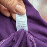 Michael Stars Deep Purple Cross Wrap Neck Sleeveless Knit Top One Size Photo 10