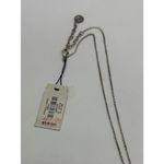 Talbots  Snowflake Necklace Silver Tone Crystal‎ Pendant Holiday Jewelry New Tags Photo 3