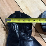 Nine West Vintage  Short Blank leather Cowboy boots Size 9M B40 Photo 4