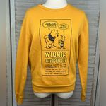 Disney Winnie the Pooh & Piglet Crewneck Sweatshirt Golden Yellow-XS Photo 0