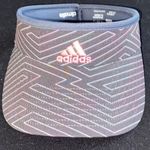Adidas  CLIMALITE WO ONE SIZE SUN VISOR GRAY AND PINK GOOD CLEAN CONDITION Photo 1
