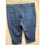 Gloria Vanderbilt Amanda Jeans Womens 16W Dark Wash Capri Pants Cropped Denim Photo 1