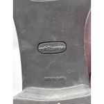 Croft & Barrow Womens Brown Chantal Leather Slip On Block Heel Shoes Size 7M Photo 9