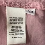 Cloth & Stone  Anthropologie Pink Ruffled Chambray Button Down Shirt Photo 6