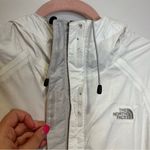 The North Face white wind breaker jacket size medium women’s Photo 1