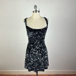 Free People  Virgo Moon Velvet Mini Dress Photo 1