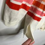 Talbots fun and flirty striped cardigan button front multicolored women's large Photo 4