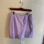 IZOD  Womens Skort X-Tra Dry Lilac Purple‎ Mini Cargo Buckle Accent Size 6 Photo 5