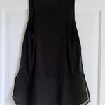 BCBGeneration Satin Trimmed Scoop Neck Sleeveless Tank Top Blouse BCBG Black XS Women’s Photo 1