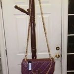 Badgley Mischka Women's Burgundy Crossbody Bag One Size Photo 0