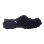 Crocs  Clog Shoes Unisex Black Classic Fuzz Mania Cozy Warm Size M5/W7 Photo 2