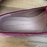 Margaux Gal Meets Glam Pink Velvet Slip On Loafer Flats Size 9.5 Photo 2
