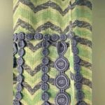 Vineyard Vines  Whale Tail Chevron Print Tunic Cover Up Cotton Blue Size Small Photo 4