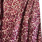 Gilligan O'Malley Women's S Satin‎ Pajama Pants Leopard Print Pink Girlie Y2K Photo 2