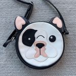 French Bulldog Purse Bag with Heart Ears No Brand Coquette Girl Black Photo 0