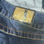 Baby Phat  jeans womens 15/16 embroidered gold cats y2k vintage 90s straight Photo 9