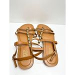 Franco Sarto Sandals Womens Size 9.5 Tan Greca Open Toe Sandal Photo 5