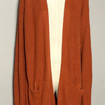 Gap NEW XL Open Cardigan Duster Sweater Gingerbread NWT Photo 0