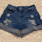 Rue 21  Curvy Hi Rise Shortie Women’s Jean Shorts Photo 0