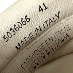 Free People Size 10 Brynn Bow Sandals Grey Nude Flip Flops Thongs Neutral Italy Photo 9