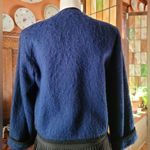 Guy Laroche Vintage Royal Blue Mohair Jacket Size L Photo 2