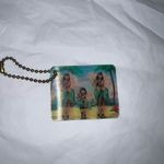 Vintage‎ Aloha From Hawaii Souvenir Flicker Flasher Dancing Hula Girls Keychain Green Photo 1