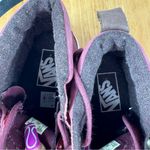 Vans SK8 Hi 46 MTE All Weather Pebble Leather Hightop Sneakers Burgundy 7 Photo 8