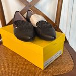 Anthropologie  Biviel NWB black pointed toe flats 6.5 Photo 1