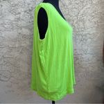 Vintage 90’s Lime Green Plus Size Square Neck Tank Top Photo 1