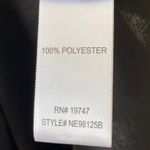 NEW NINE EIGHT Gold Shimmer Midi Dress Size Medium V Neck Balloon Long Sleeve Photo 4