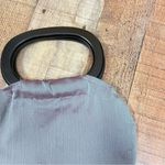 Vintage Iridescent Mini Bag Clutch Y2K Metallic Purse Formal Evening Silver Photo 3