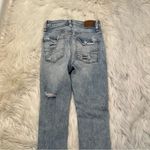 American Eagle  Super Hi-Rise Jegging Light Wash Distressed Photo 7