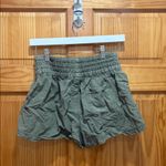 Aerie Size XS Hunter Green High-Rise Pull-On Shorts Photo 2