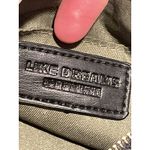 Like Dreams Olive Green Nylon Crossbody Bag Set Gold Tone Hardware Handbag Purse Photo 4