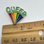Queer Pin LGBTQ Pride Rainbow Enamel Lapel Pin Badge Accessory Green Photo 2